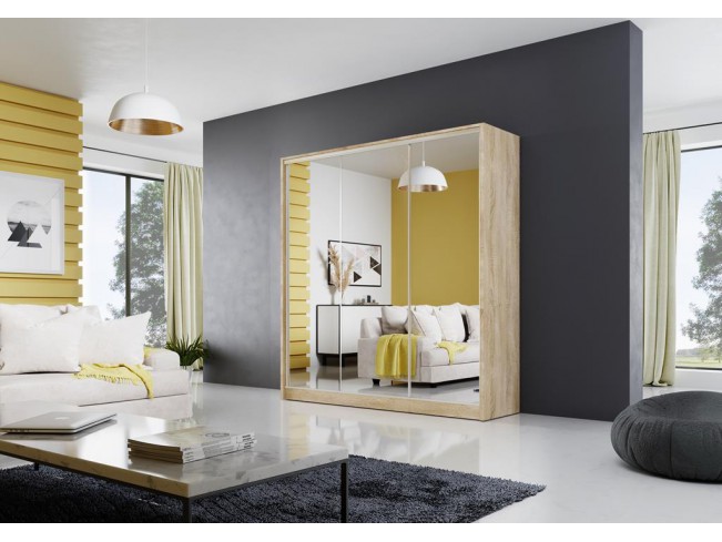 Szafa przesuwna Meblo 2 sonoma 200 cm