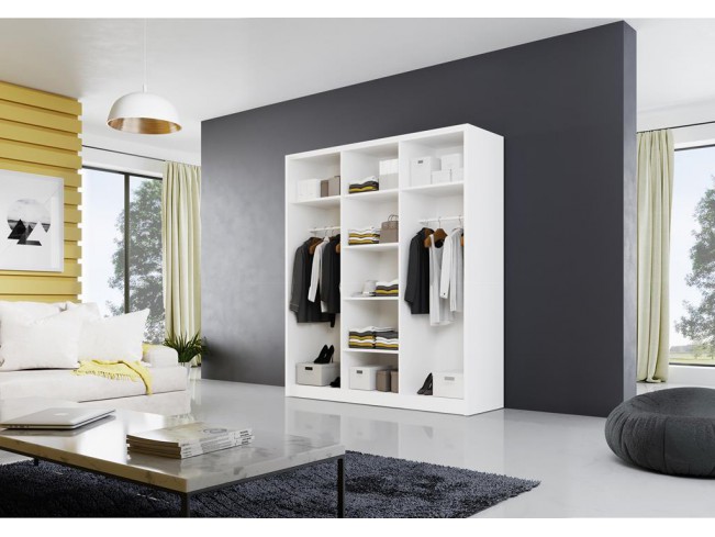 Szafa przesuwna Meblo biały mat 180 cm