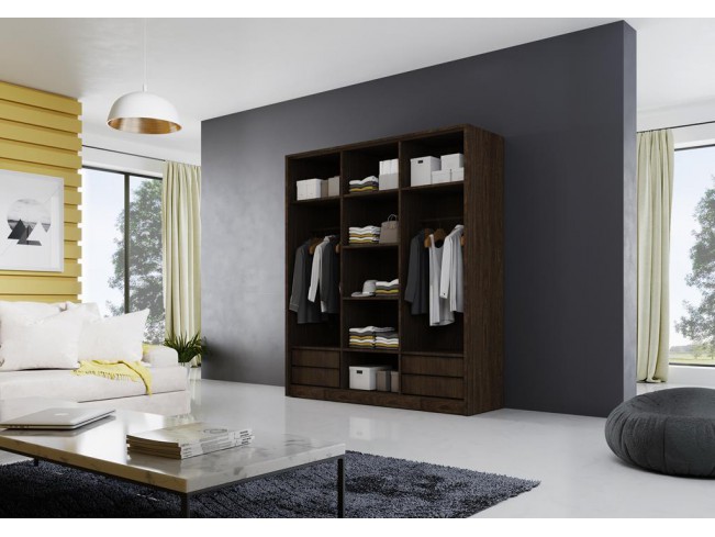 Szafa przesuwna Meblo 1 wenge 180 cm