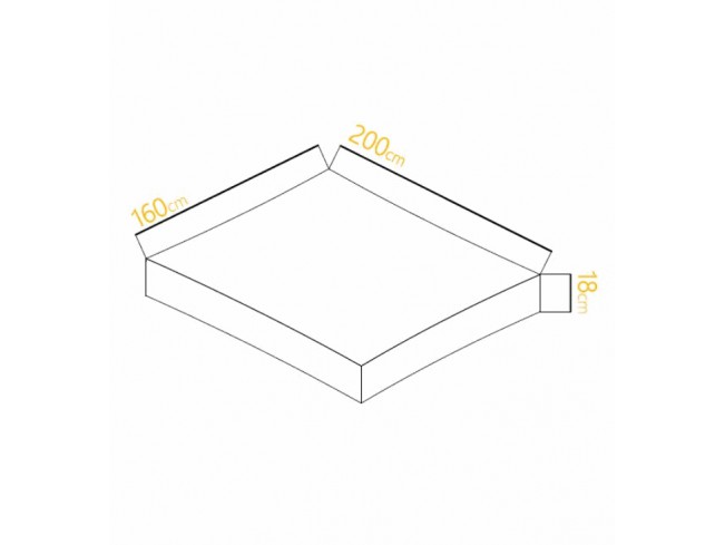 Materac kieszeniowy pocket MEBLI LUX 160