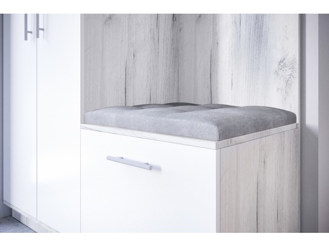 Szafa garderoba Milo 2 biały/mat 150 cm