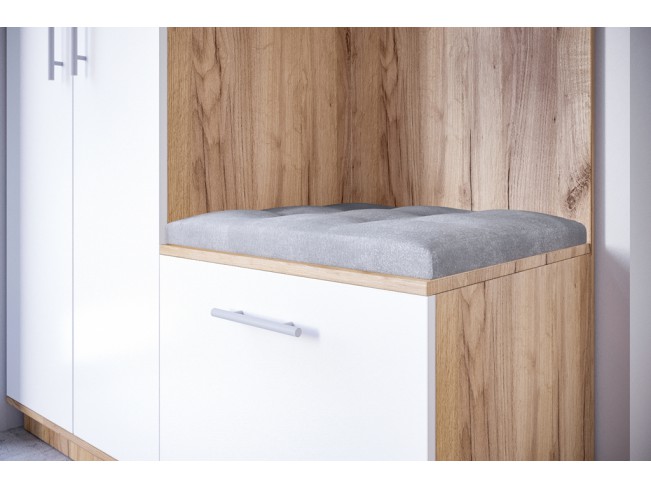 Szafa garderoba Milo 2 złoty/mat 150 cm