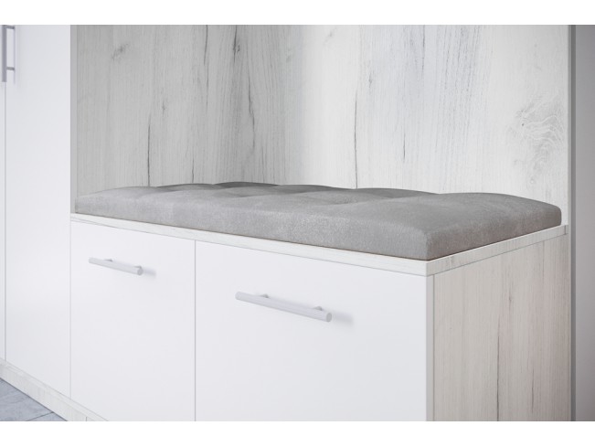 Szafa garderoba Milo 2 biały/mat 180 cm