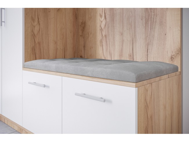 Szafa garderoba Milo 2 złoty/mat 180 cm