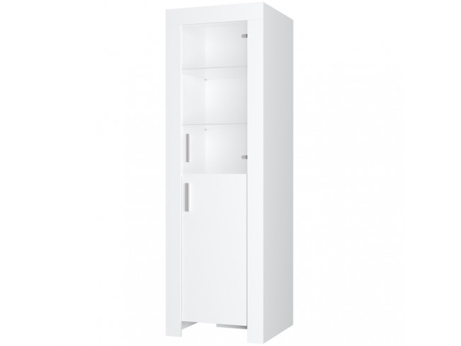 Witryna Lona prawa biała 60 cm - widok ogólny