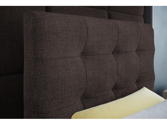 Łóżko kontynentalne Sleepy 90 Inari 24 mleczna czekolada