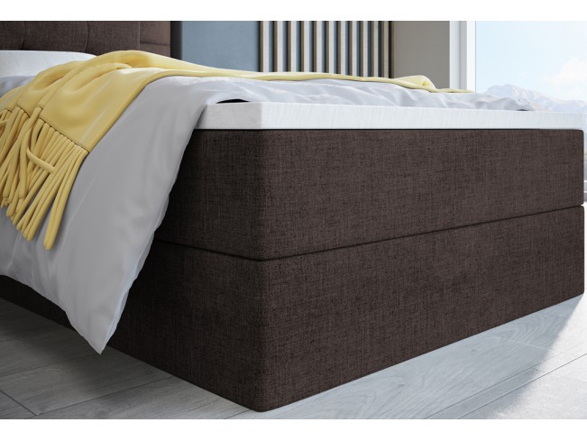 Łóżko kontynentalne Sleepy 90 Inari 24 mleczna czekolada