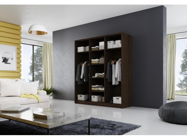 Szafa przesuwna Meblo 4 wenge 180 cm