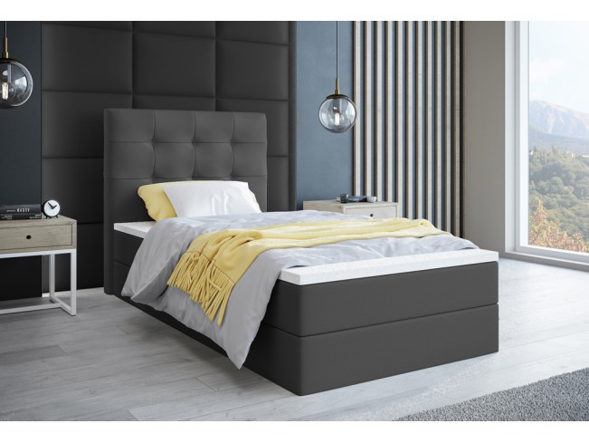 Łóżko kontynentalne Sleepy 80 Madryt 995 szary