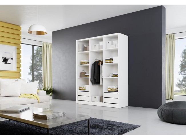 Szafa przesuwna Meblo biały mat 150 cm