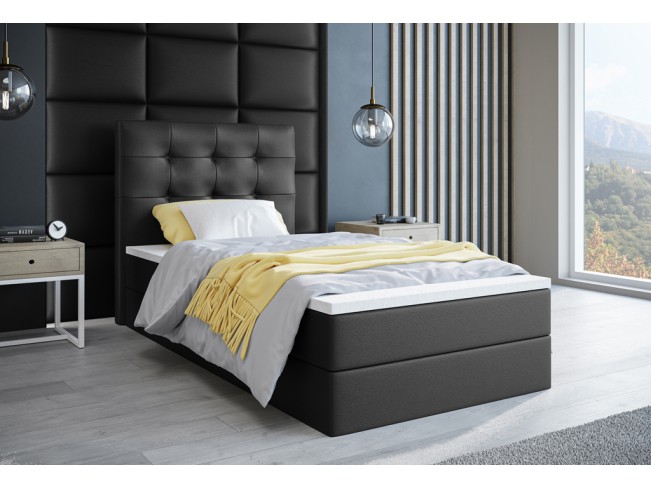 Łóżko kontynentalne Sleepy 80 Madryt 9100 czarny