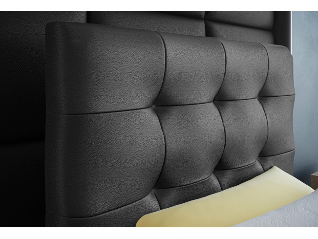 Łóżko kontynentalne Sleepy 80 Madryt 9100 czarny