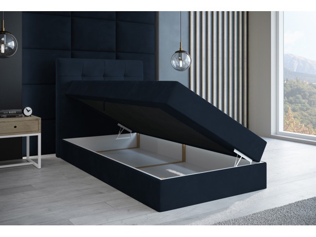 Łóżko kontynentalne Sleepy 80 Monolith 79 ciemny granat