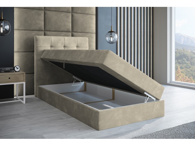 Łóżko kontynentalne Sleepy 80 Monolith 02 ecru