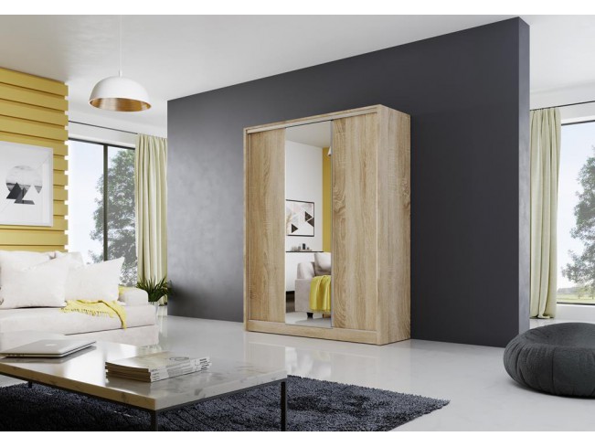 Szafa przesuwna Meblo 1 sonoma 150 cm