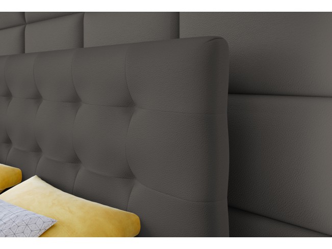 Łóżko kontynentalne Sleepy 160 Madryt 995 szary