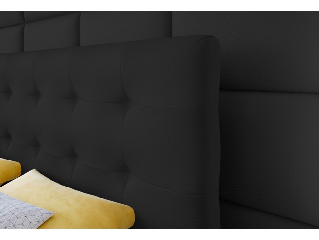 Łóżko kontynentalne Sleepy 180 Madryt 9100 czarny