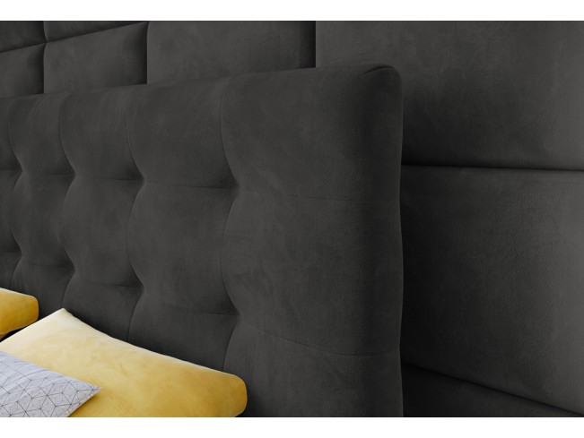 Łóżko kontynentalne Sleepy 160 Kronos 22 stalowy