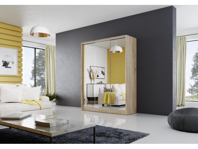 Szafa przesuwna Meblo 2 sonoma 150 cm