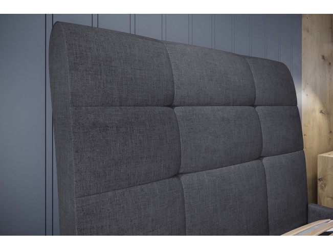 Łóżko tapicerowane Joko 120 Sawana 05 szary