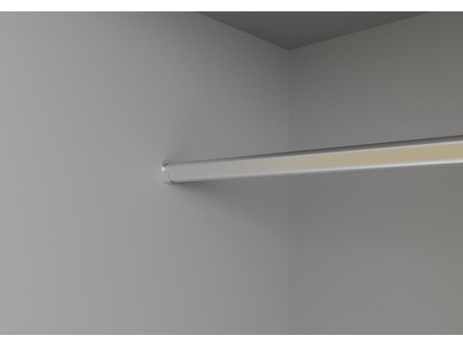 Szafa przesuwna Meblo 2 szary mat 150 cm