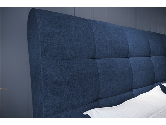 Łóżko tapicerowane Joko 160 Sawana 80 niebieski jeans