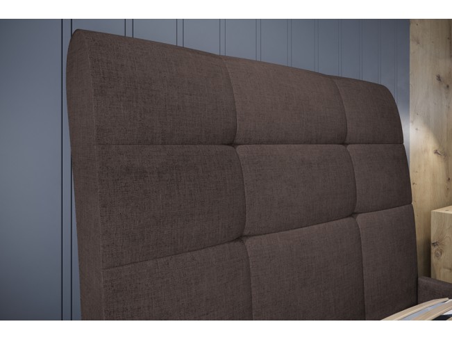 Łóżko tapicerowane Joko 120 Inari 24 mleczna czekolada