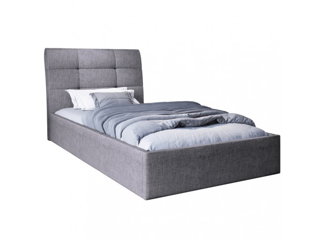 Łóżko tapicerowane Joko 90 Inari 91 jasny szary - widok z przodu