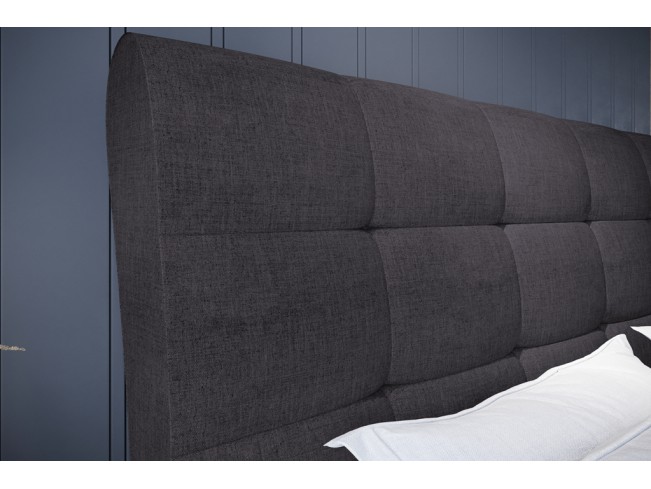 Łóżko tapicerowane Joko 160 Inari 96 ciemny szary