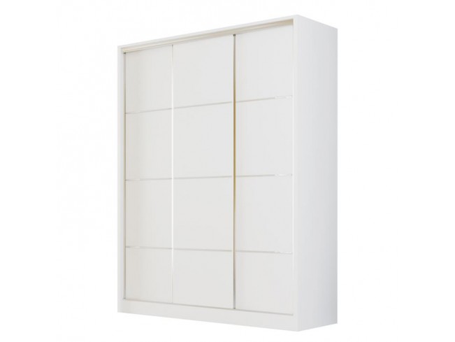 Szafa Meblo 3 150 biały mat - widok ogólny