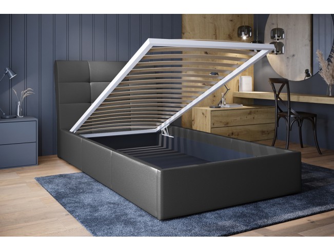 Łóżko tapicerowane Joko 80 Madryt 995 szary