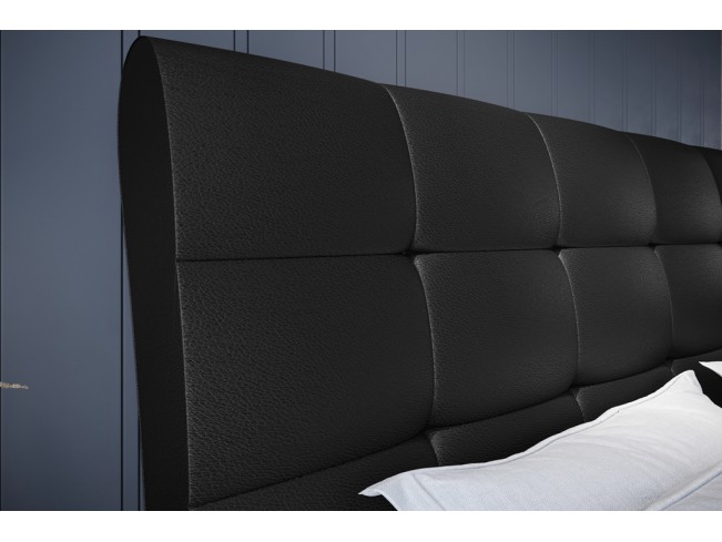 Łóżko tapicerowane Joko 180 Madryt 9100 czarny