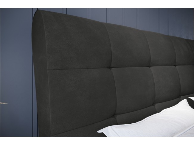 Łóżko tapicerowane Joko 160 Kronos 22 stalowy