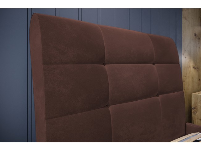 Łóżko tapicerowane Joko 120 Kronos 29 łososiowy