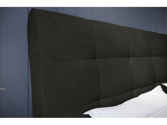 Łóżko tapicerowane Joko 140 Kronos 34 ciemny szary