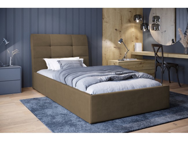 Łóżko tapicerowane Joko 80 Monolith 09 jasny brąz