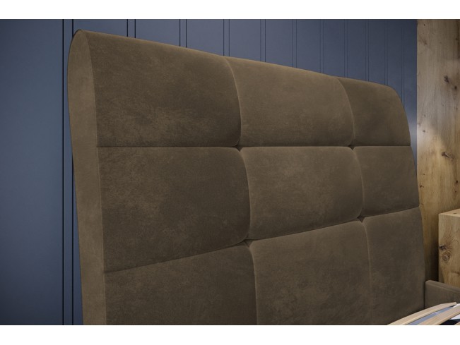 Łóżko tapicerowane Joko 90 Monolith 09 jasny brąz