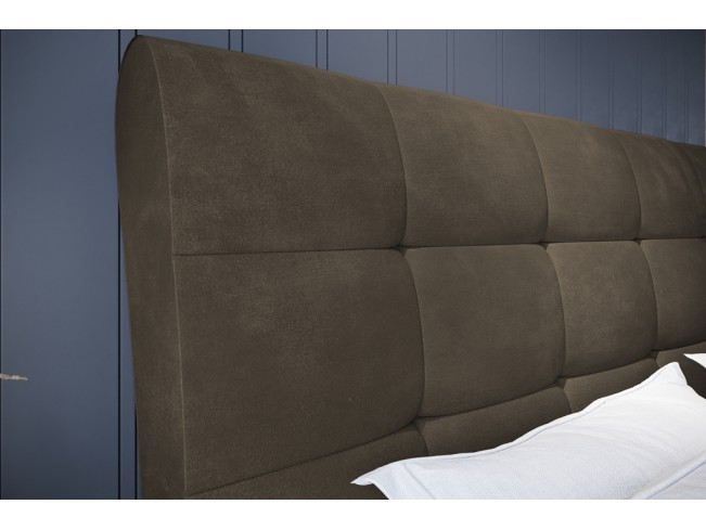 Łóżko tapicerowane Joko 140 Monolith 09 jasny brąz
