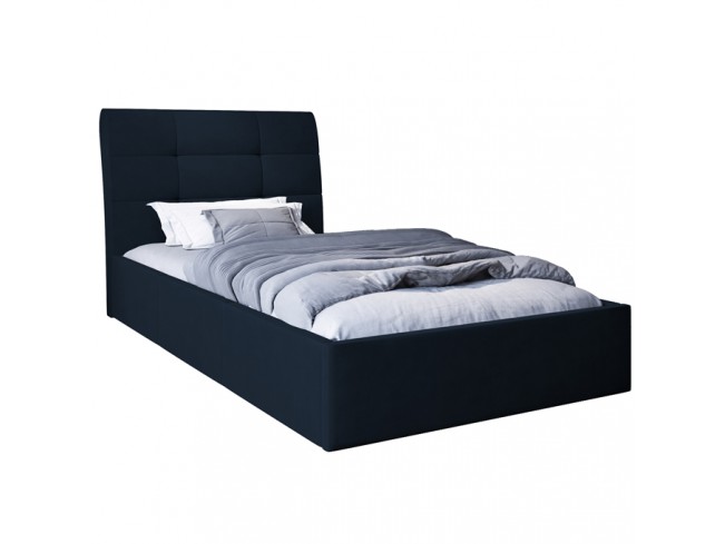 Łóżko tapicerowane Joko 90 Monolith 79 ciemny granat - widok z przodu