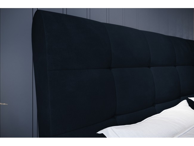 Łóżko tapicerowane Joko 180 Monolith 79 ciemny granat