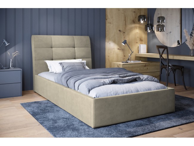 Łóżko tapicerowane Joko 80 Monolith 02 ecru