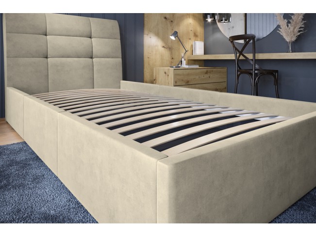 Łóżko tapicerowane Joko 90 Monolith 02 ecru