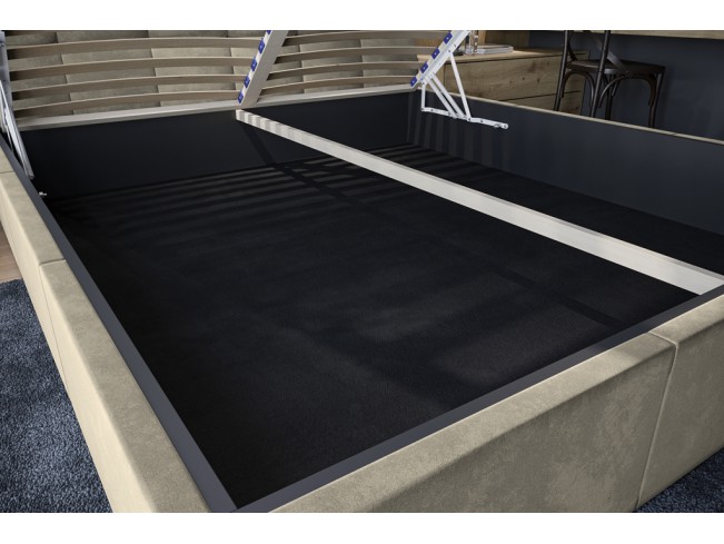 Łóżko tapicerowane Joko 180 Monolith 02 ecru