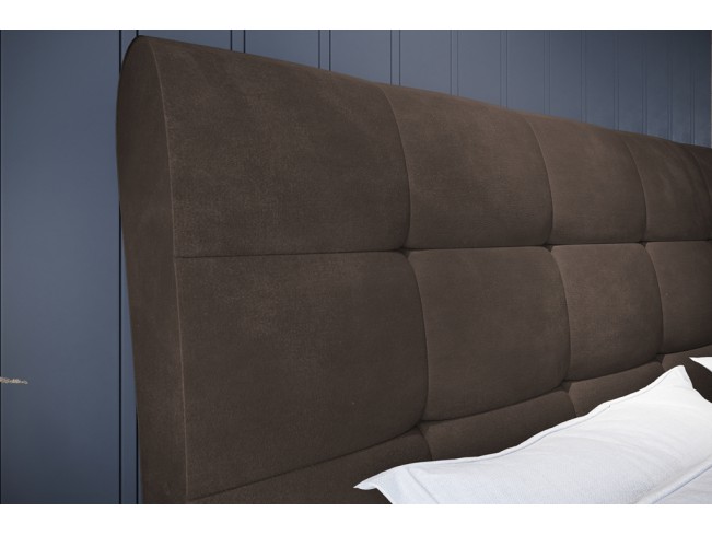 Łóżko tapicerowane Joko 180 Monolith 15 mleczna czekolada