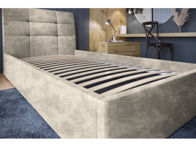 Łóżko tapicerowane Joko 80 Riviera 21 jasny beż