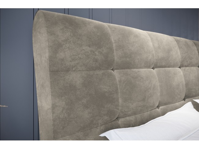 Łóżko tapicerowane Joko 160 Riviera 21 jasny beż