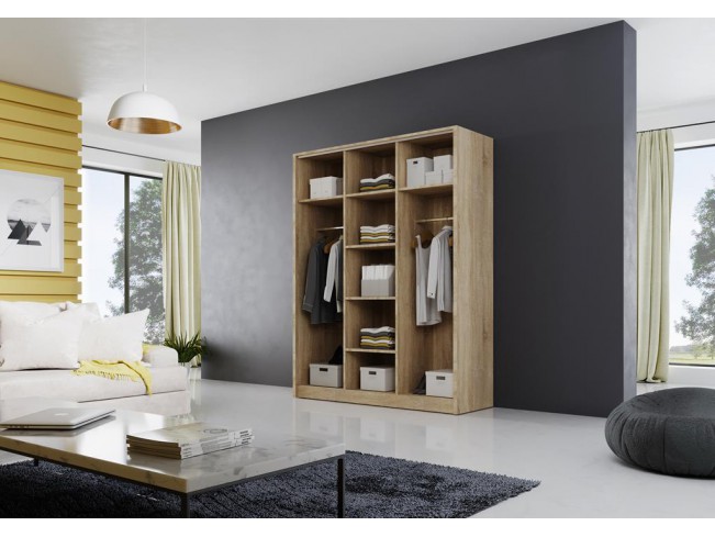 Szafa przesuwna Meblo 4 sonoma 150 cm