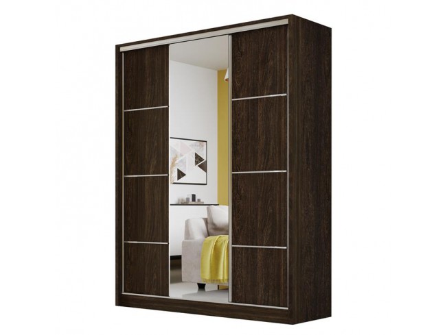 Szafa Meblo 4 150 wenge - widok ogólny