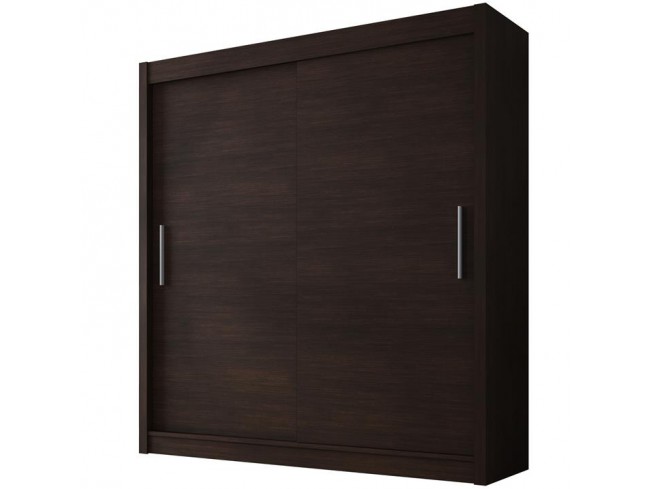Szafa przesuwna Doti 180 choco - widok z przodu