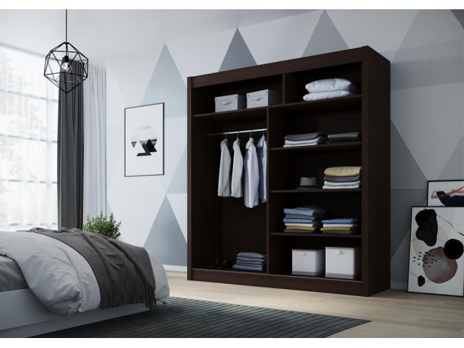 Szafa przesuwna Doti choco 180 cm